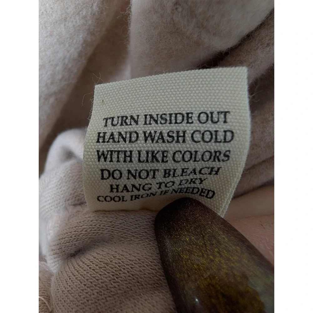 PERCH by Blu Pepper‎ Pop Lus Size 2X Tan Zip Up Jacket